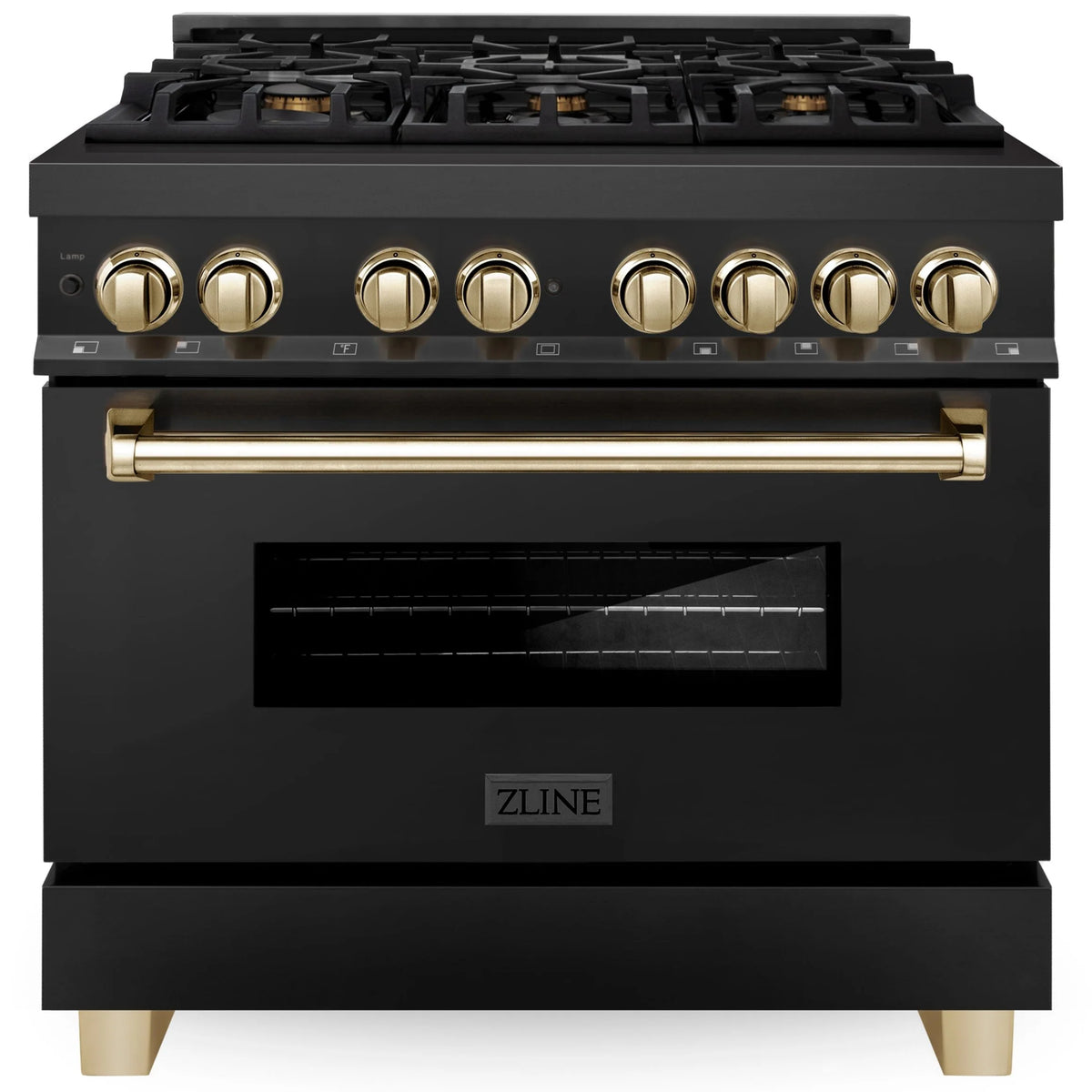 36 4.6 cu. ft. Dual Fuel Range Black Stainless Steel C29767