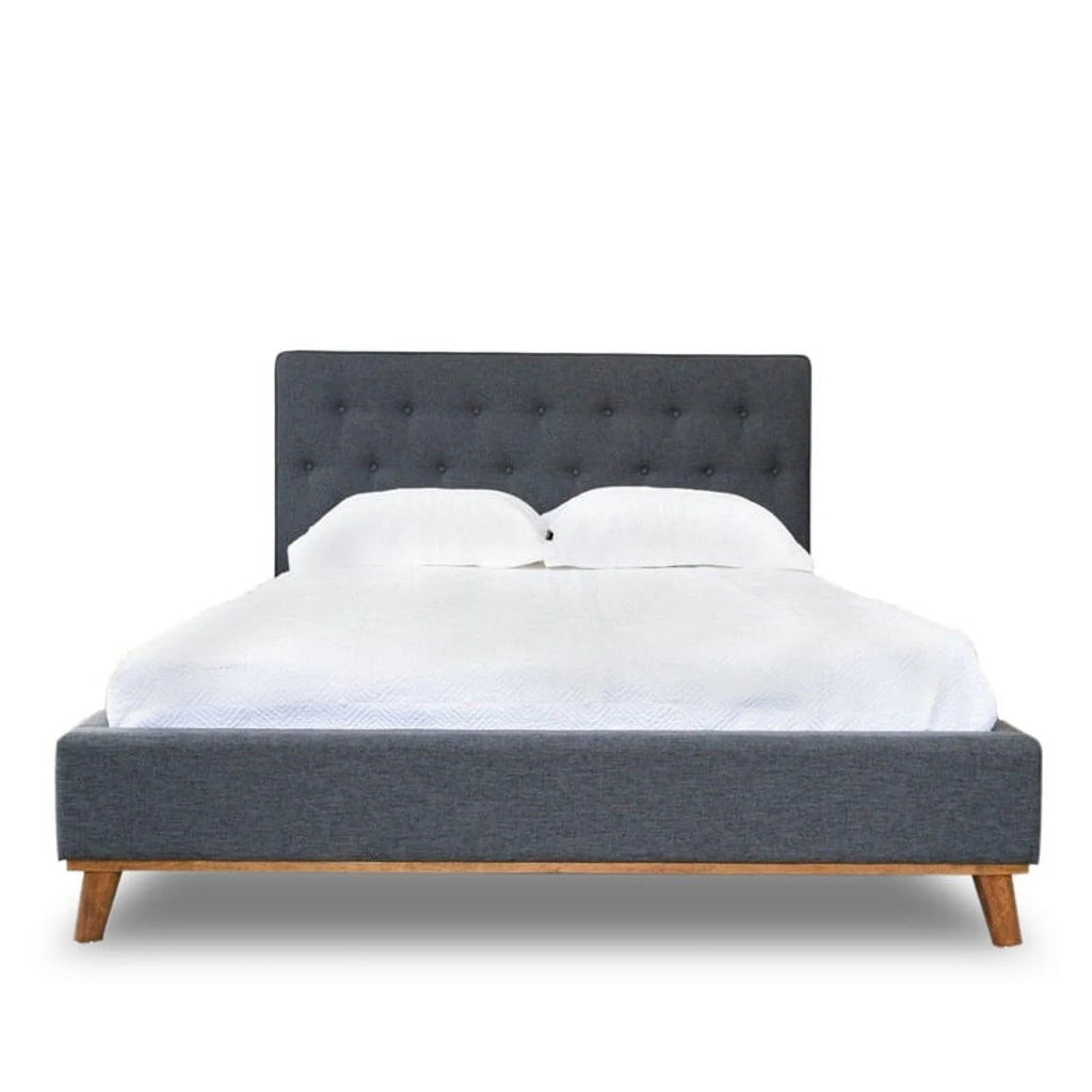 Queen Platform Bed & 5-Drawer Dresser K8645