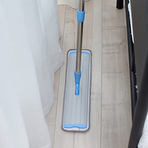 Commercial Flat Microfiber Floor Mop with 4 Washable Pads E92623