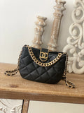Small Hobo Bag Black I509