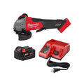 18V Lithium-Ion Brushless Cordless 4-1/2 in./5 in. Grinder and Starter Kit with 5.0 Ah Battery and Charger I71830