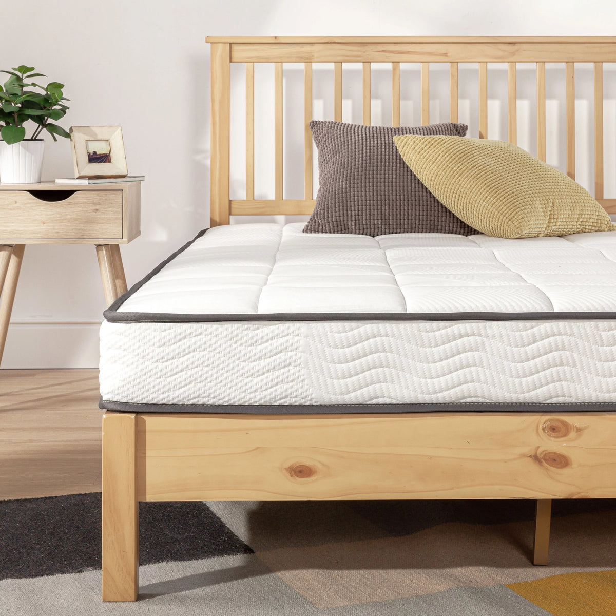 6 Bonnell Spring Mattress with Comfort Foam Top, Twin X6945