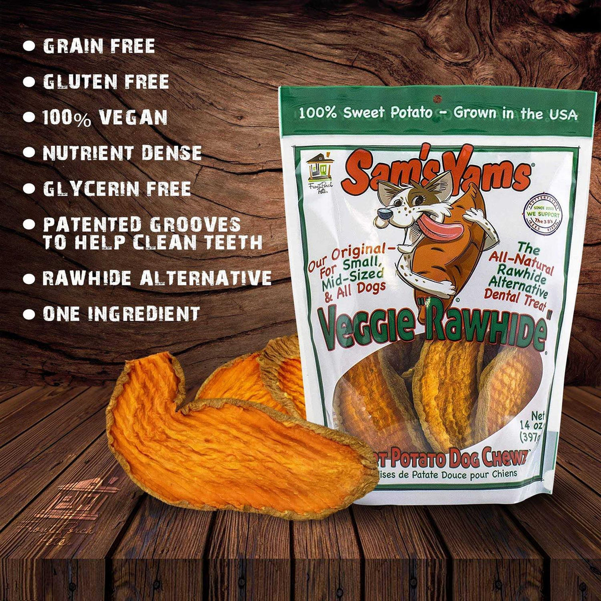 Sweet Potato Dog Treats B75844