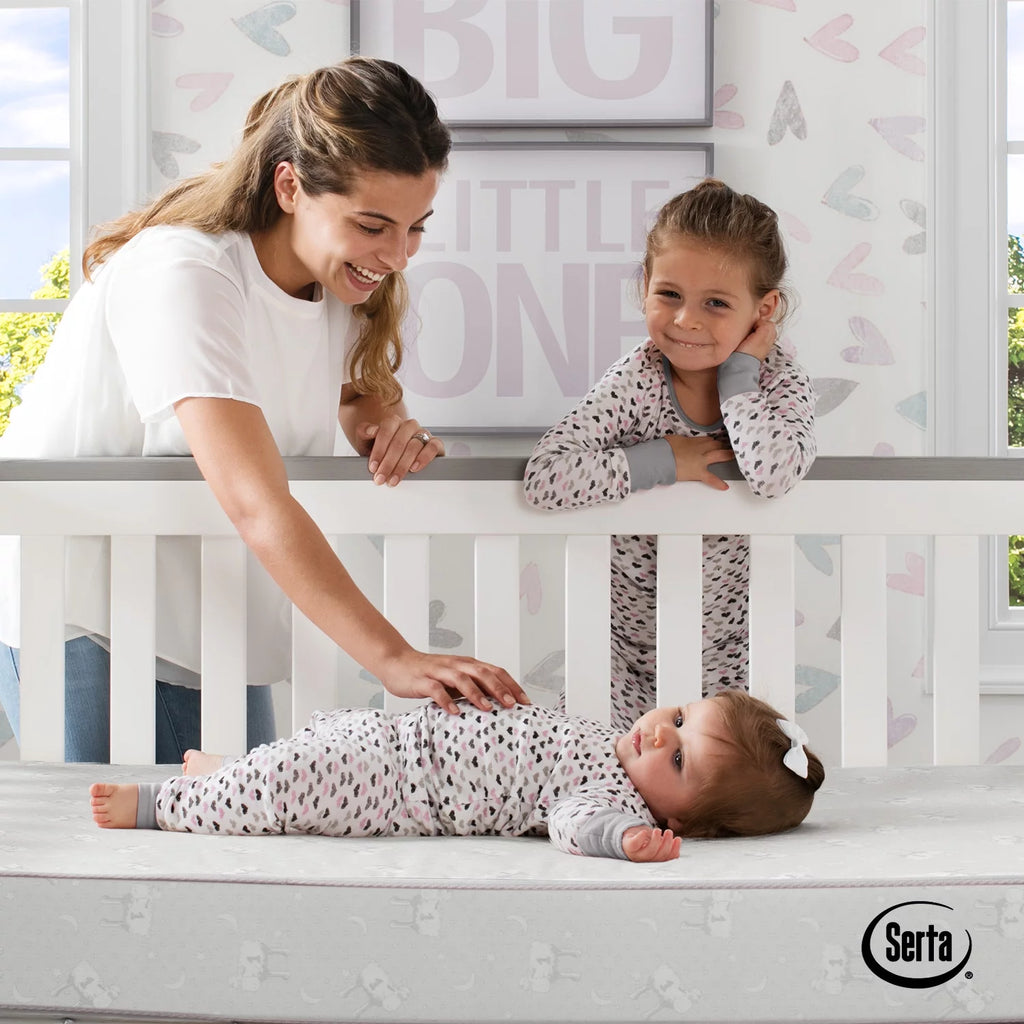 Mini Portable Dual Sided Crib & Toddler Mattress K30191