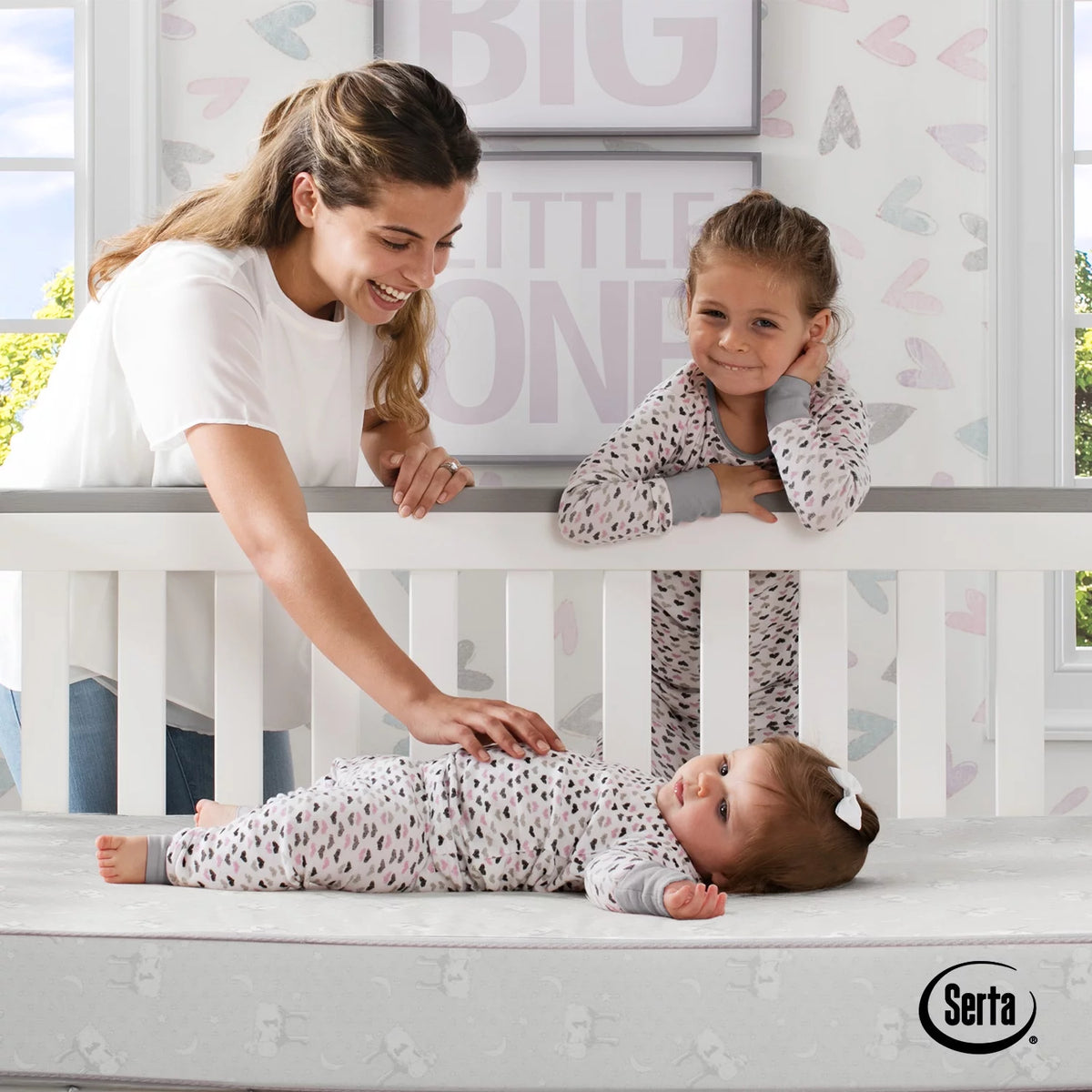 Mini Portable Dual Sided Crib & Toddler Mattress K30191