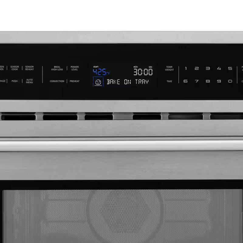 1000-Watt Built-In Microwave Oven in Stainless Steel L60923