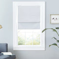 White Blackout Roman Shade N510