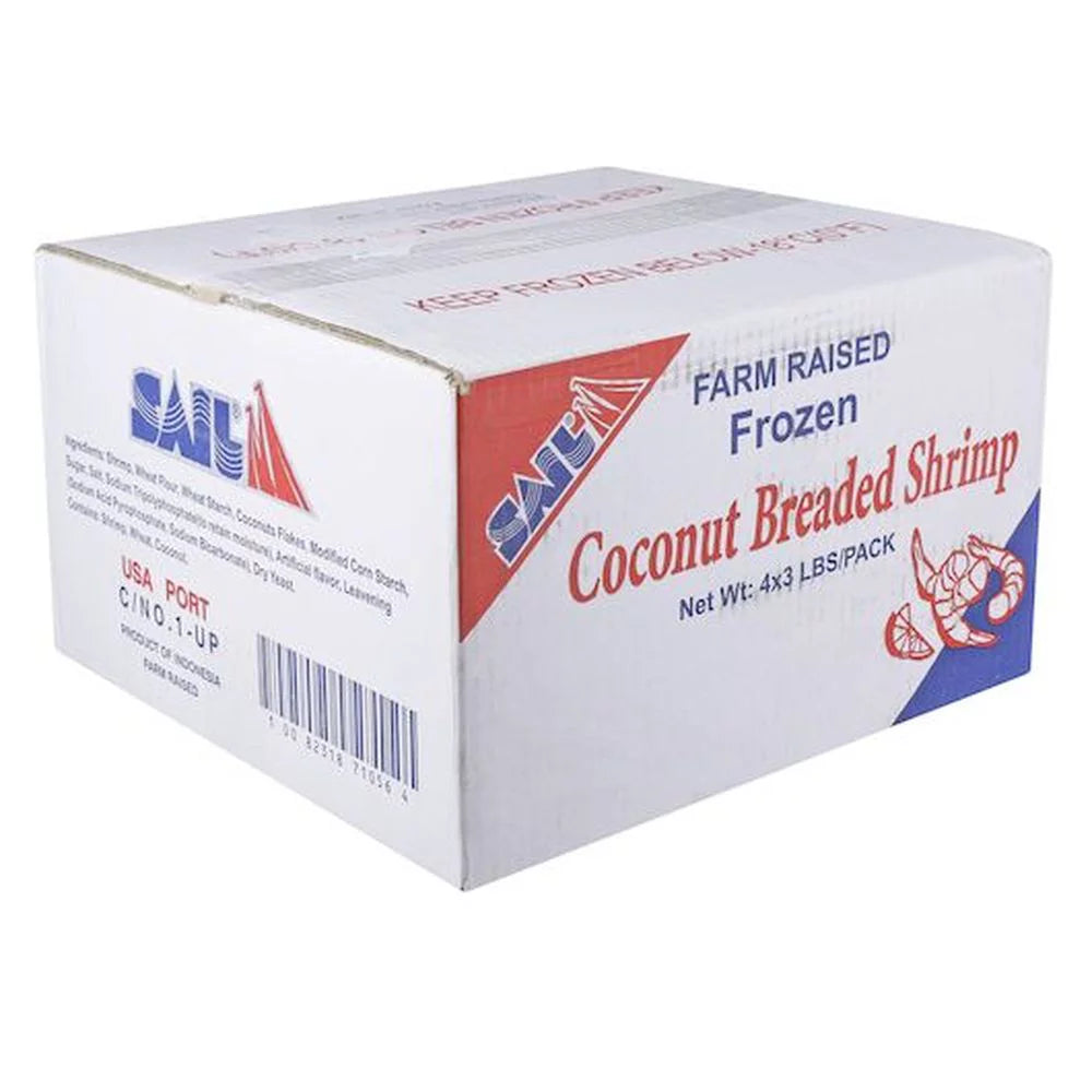 16/20 Count Breaded Coconut Butterfly Shrimp Z5408