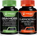 Quercetin with Bromelain Supplement Capsules H8049