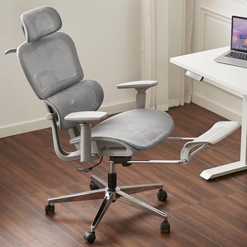 Ergonomic Mesh Office Chair with Footrest F51808