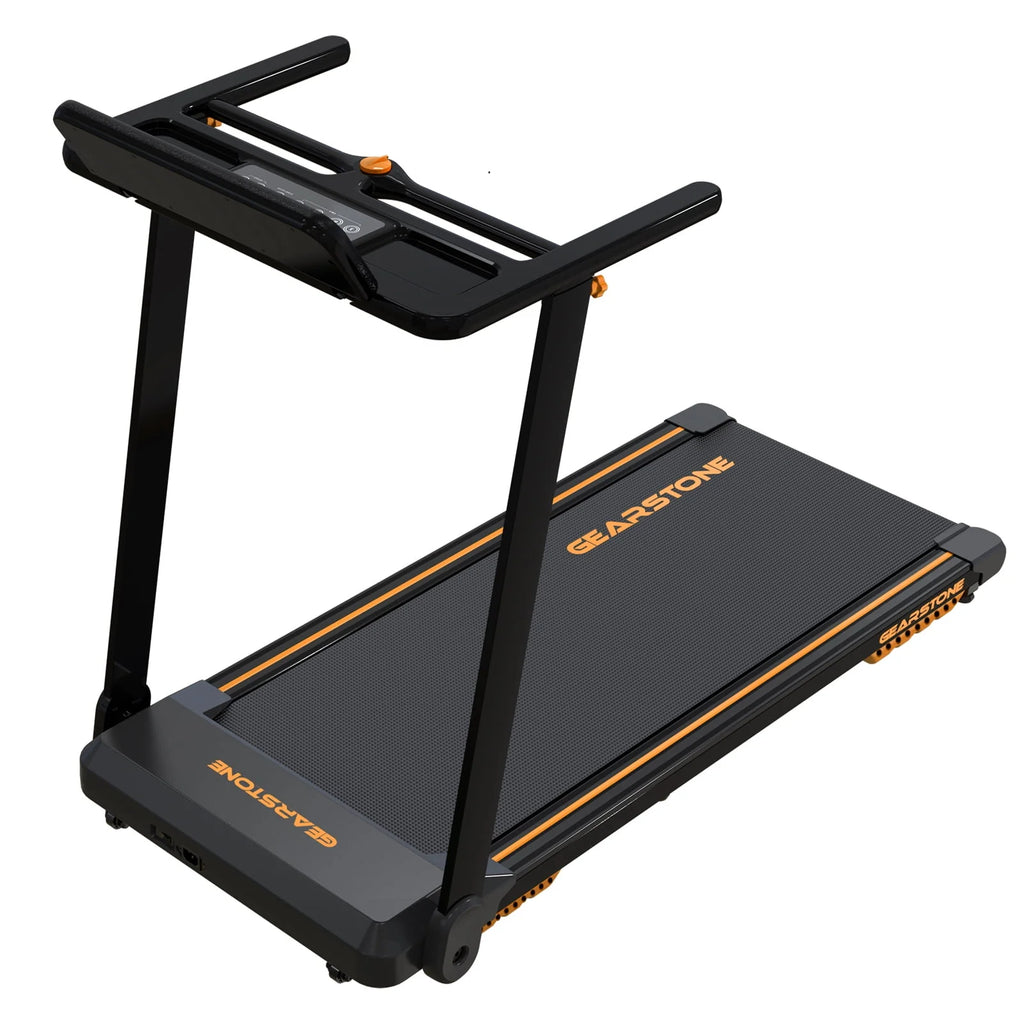 Foldable Electric Treadmill with LCD Monitor I755