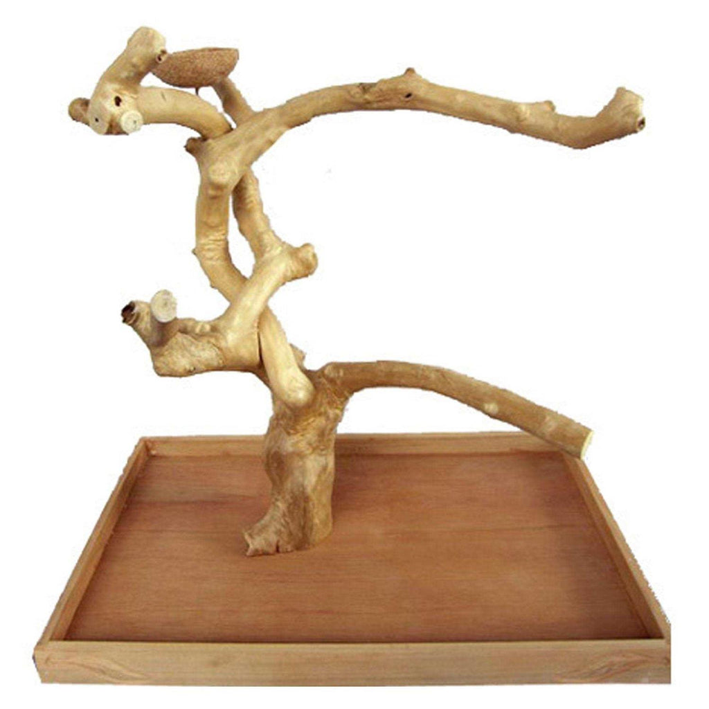 Medium Java Wood Table Top Play Stand T26086