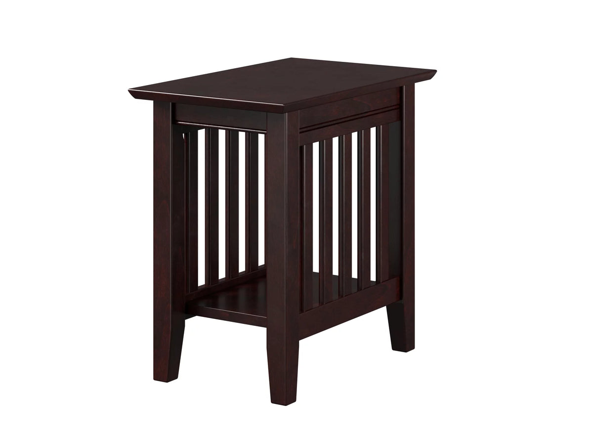 Chair Side Table in Espresso U874
