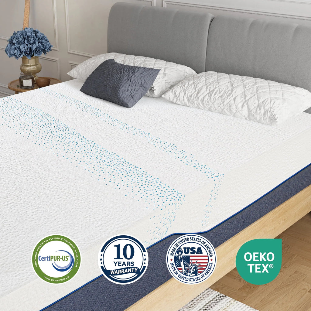 Twin XL Size Memory Foam Mattress F3020