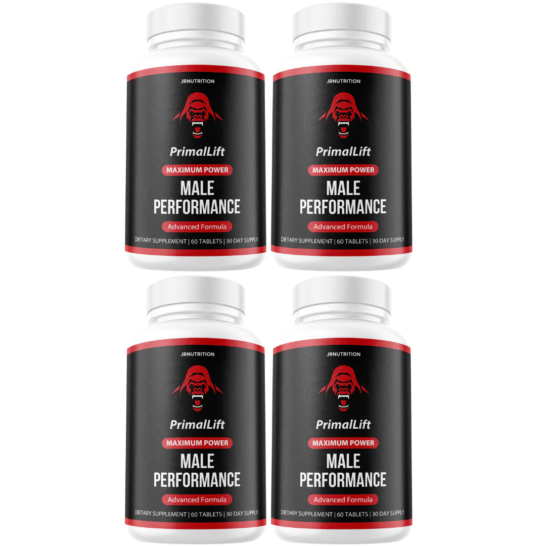 Male Performance & Vitality for Men 4 Bottles H586823