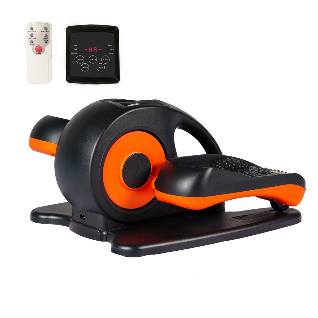 Under Desk Elliptical Machine Blue P2412