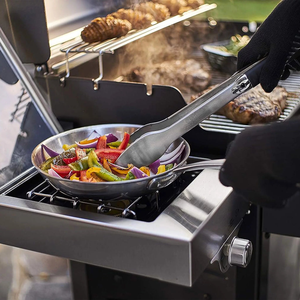 Stainless Steel 3 Burner Liquid Propane Gas Grill B213457