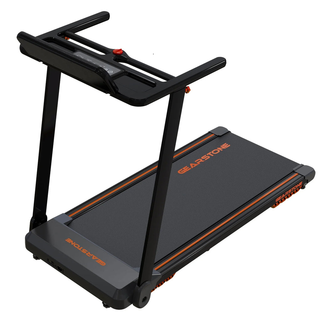Foldable Electric Treadmill with LCD Monitor I755