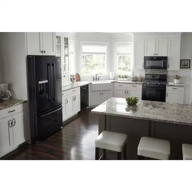 25 cu. ft. Black French Door Refrigerator L22332
