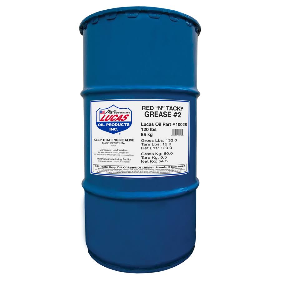 Red Tacky Grease 120lb Keg Q64229