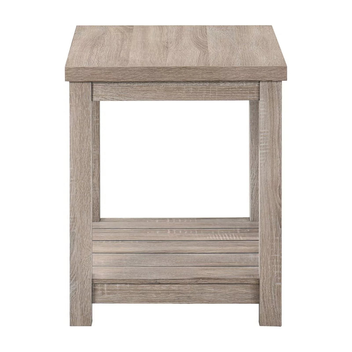 3-Piece Wood Coffee Table Set in Gray A57790