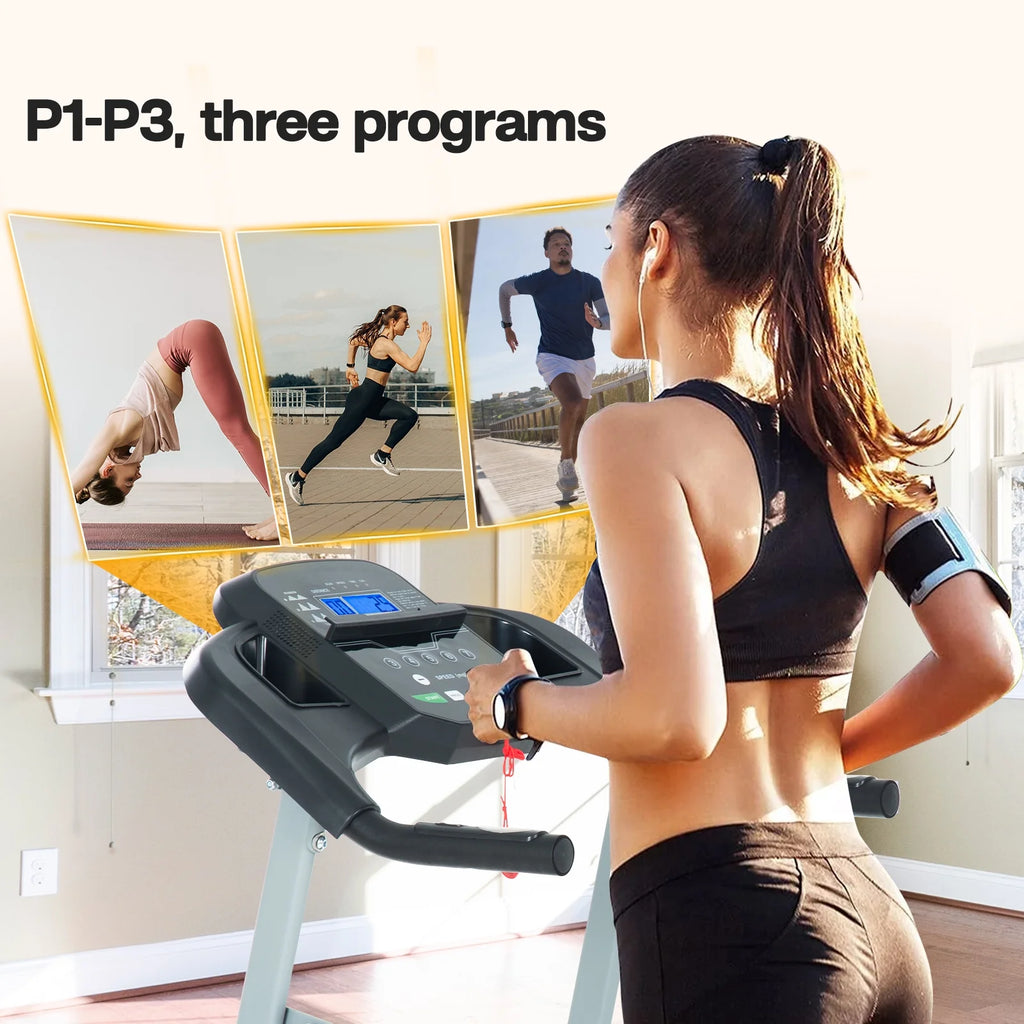 Folding Treadmill 2.5 HP 265 lbs Capacity Y70333